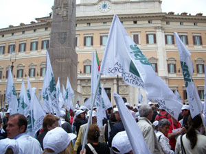Immagine dalla Manifestazione promossa dall'AISLA il 21 giugno 2010