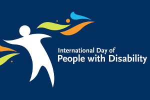 banner per "international day of people with Disability"